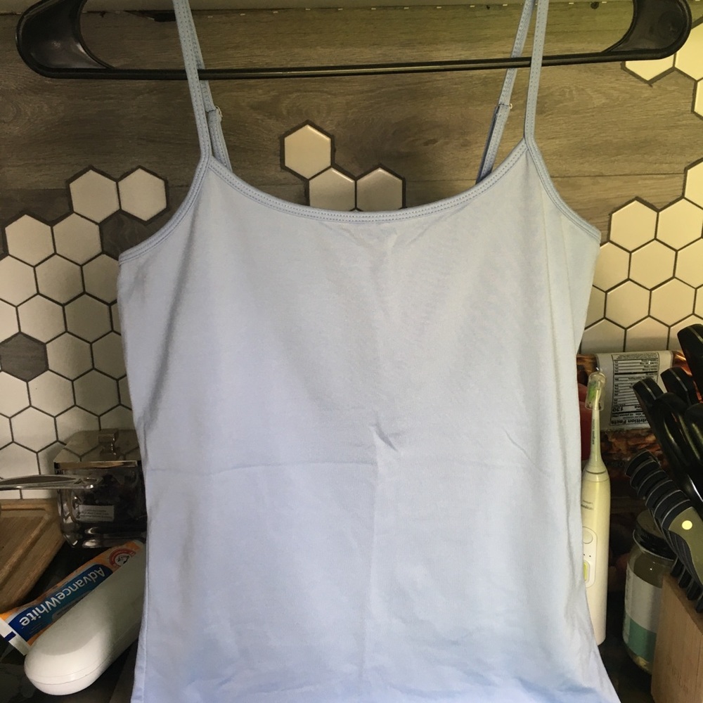 White House Black Market Baby blue Camisole